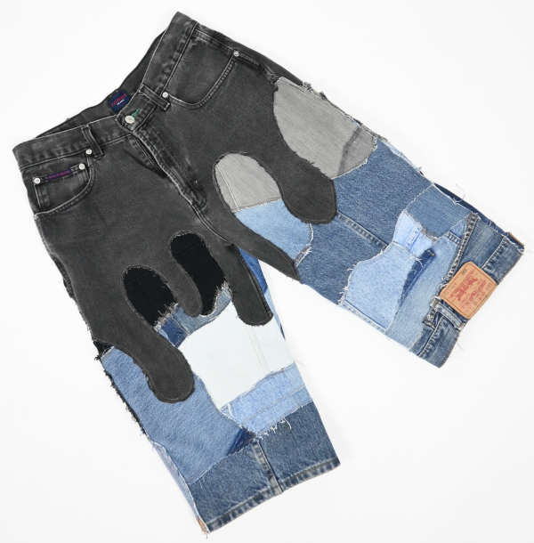 Drip Denim Shants (30  Waist) Online Sale