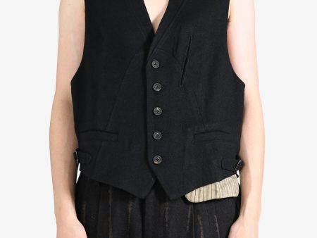 ZIGGY CHEN - Men Layered Pocket Waistcoat For Sale