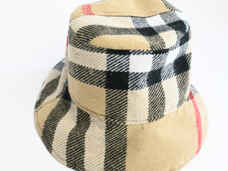 Burberry scarf (satin lined) bucket hats For Discount