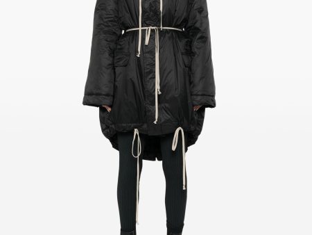 RICK OWENS DRKSHDW - Women Recycled Nylon Fishtail Parka Hot on Sale