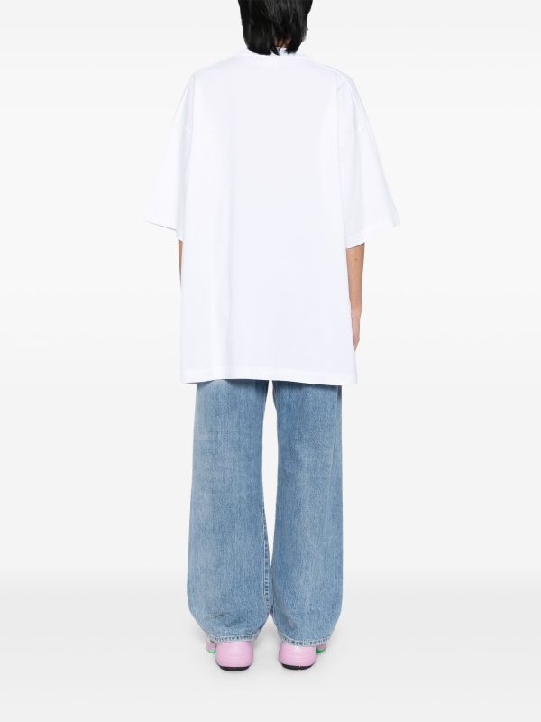 VETEMENTS - Unisex Single Oversized T-shirt Online Hot Sale