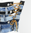 Denim Waist Band Corset (XS S) Online