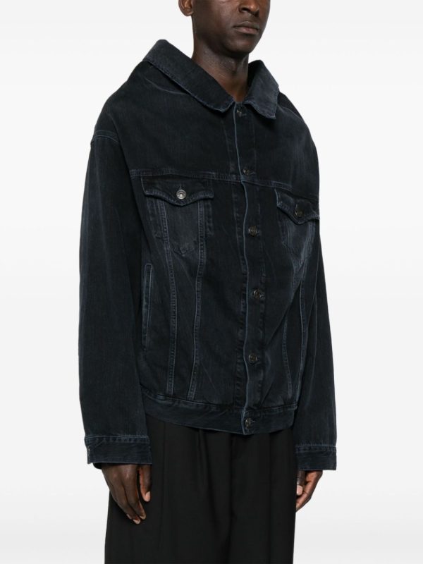 BALENCIAGA - Men Off Shoulder Jacket Online Hot Sale