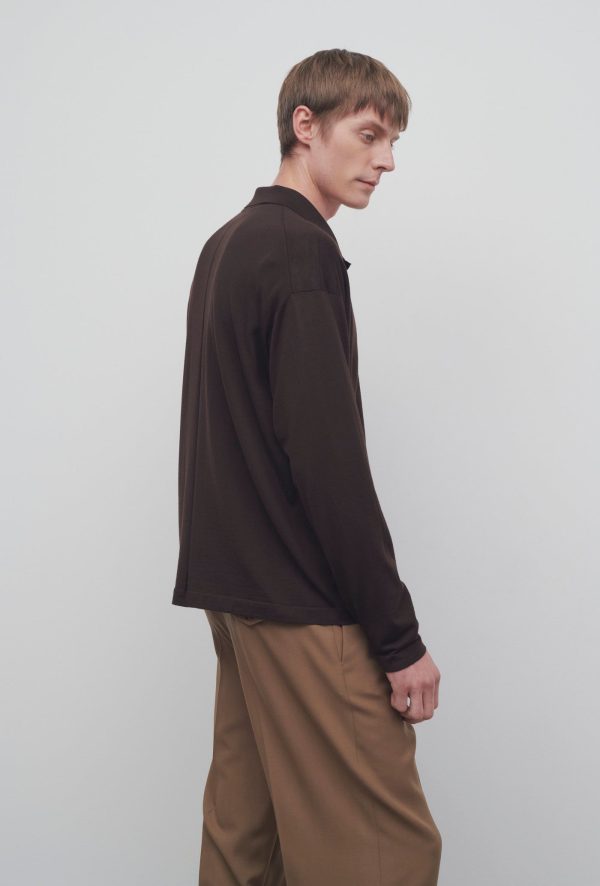 THE ROW - Men Djon Wool Polo Supply