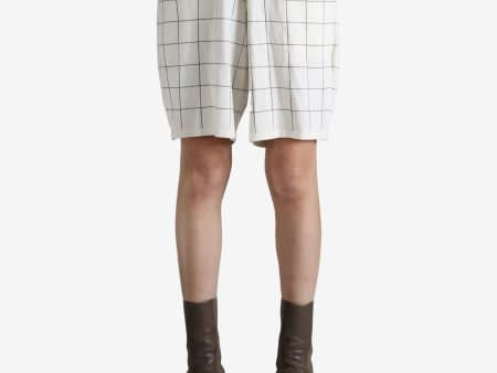 FRENCKENBERGER - Women Checkered Shorts Online now