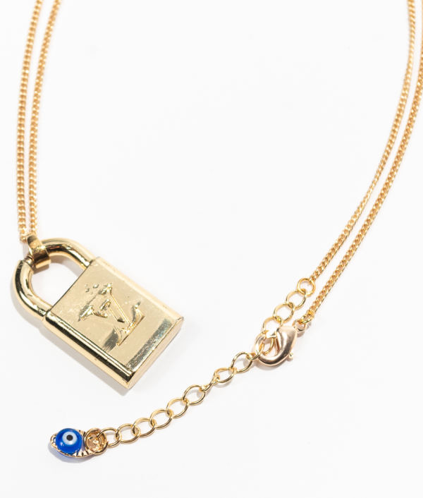 Mini lock LV necklace Hot on Sale