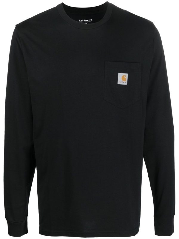 CARHARTT WIP - Unisex Long Sleeve pocket T-shirt Hot on Sale