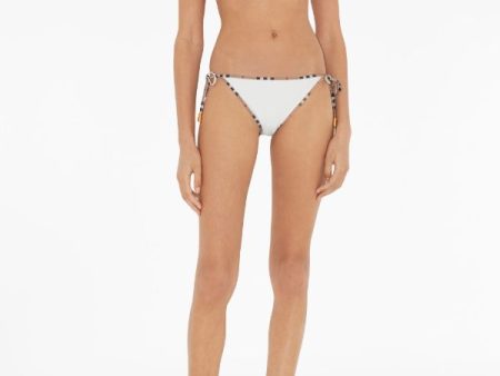 BURBERRY - Women Vintage Check Trim Nylon Bikini Online now