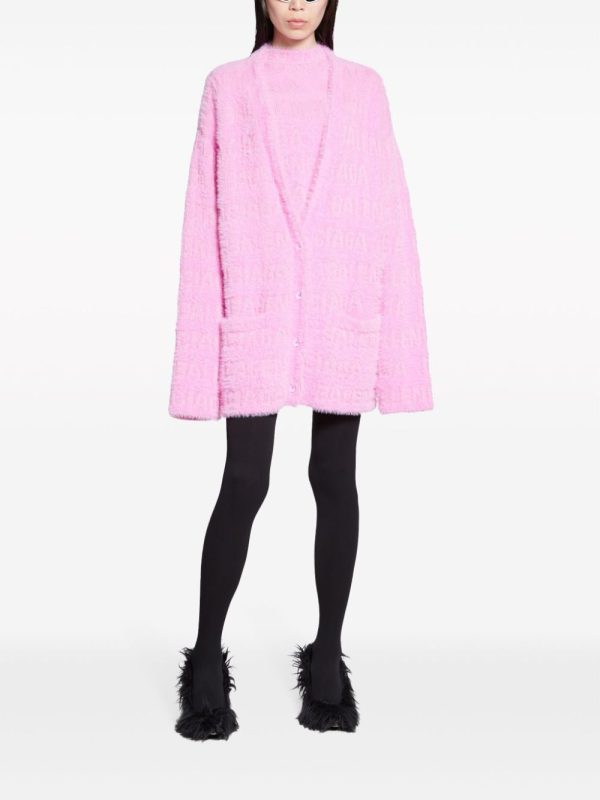 BALENCIAGA - Women Furry Cardigan Online now