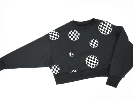 Check Bubble patch boxy crew Sale