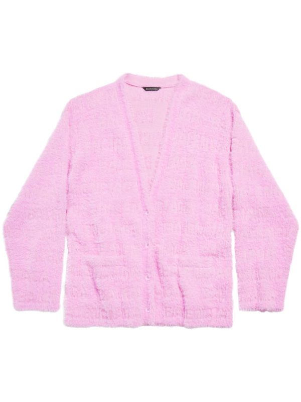 BALENCIAGA - Women Furry Cardigan Online now