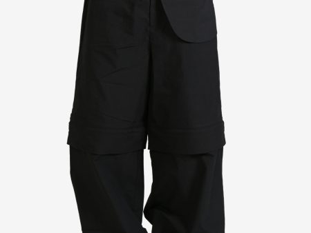 FFFPOSTALSERVICE - Men Wide Waistbag Zip-Off Trousers Sale