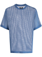 STUSSY - Men Cotton Mesh Crew Short-Sleeve on Sale