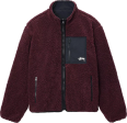 STUSSY - Men Sherpa Reversible Jacket on Sale