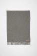 ACNE STUDIOS - Unisex Fringe Oversized Wool Scarf Sale