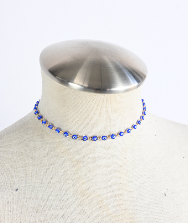 Blue 🧿 choker For Discount