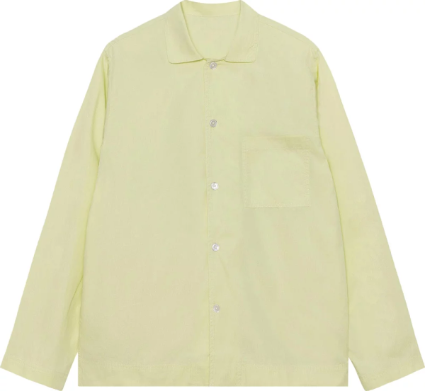 STUSSY X TEKLA - Men Poplin Pyjama Long Sleeve Shirt on Sale