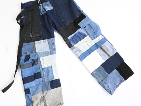 Made to order patch-work denim (multiple sizes) Supply