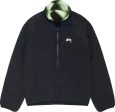 STUSSY - Men Sherpa Reversible Diamond Jacket Online Sale