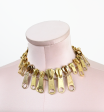 Zipper Choker Gold Online