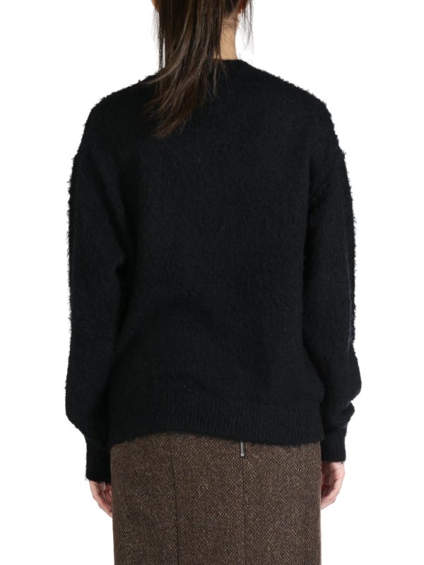 AURALEE - Women Brushed Wool Cashmere Silk Knit P O Hot on Sale