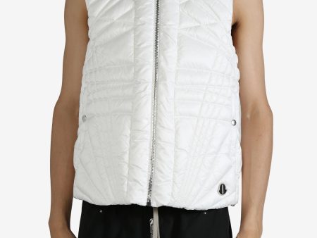 RICK OWENS X MONCLER - Unisex Woven Megapenta Flight Vest For Cheap