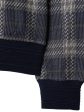 BURBERRY - Men Jacquard Check Crew Neck Top Online now