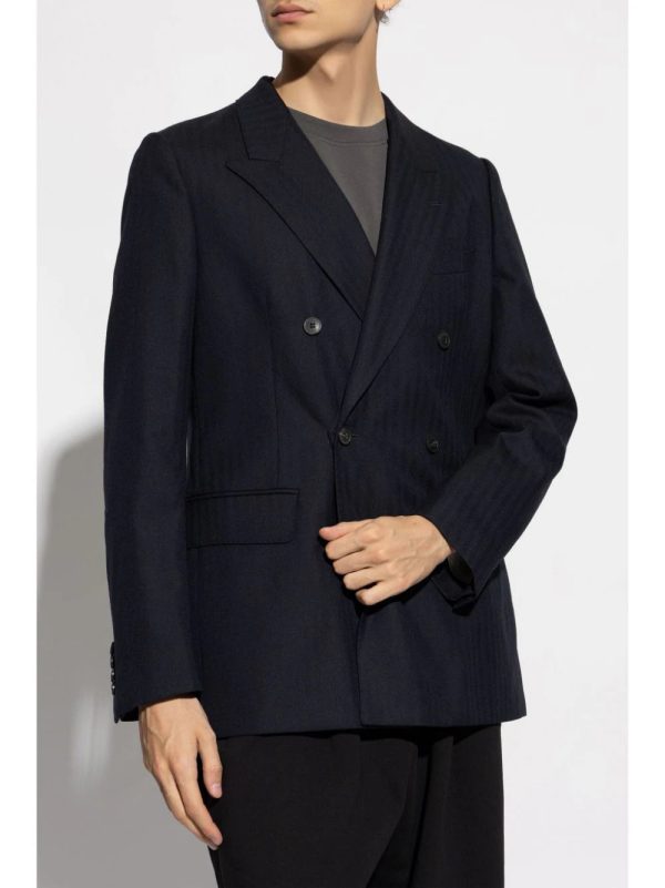 DRIES VAN NOTEN - Men Double Breasted Jacket Online Sale