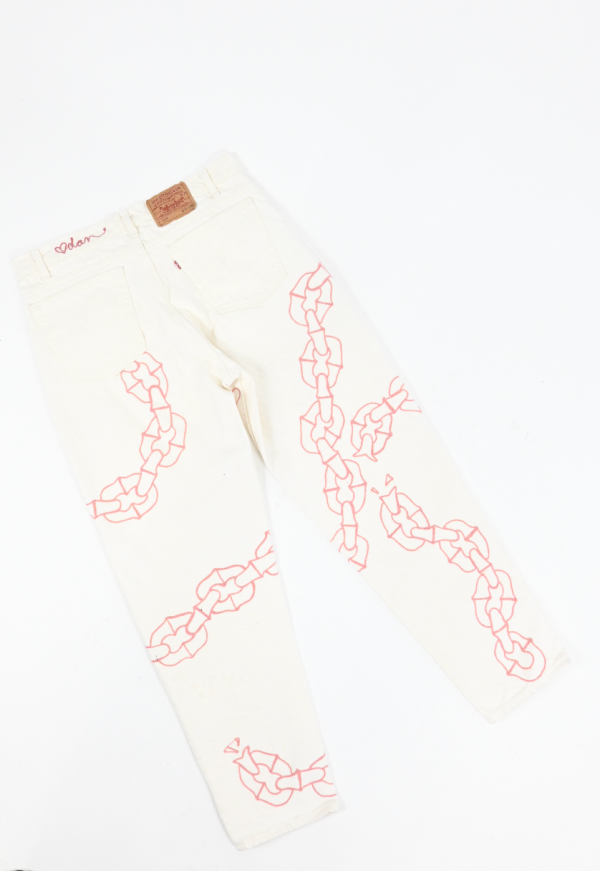 TATTOO PANTS (36 32) Online Sale