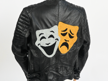 RUNWAY  HAPPY SAD  leather jacket Supply