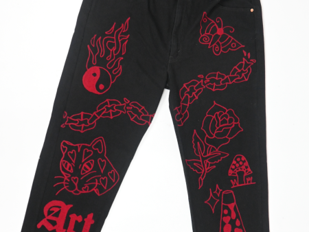 TATTOO PANTS (44 32) Supply