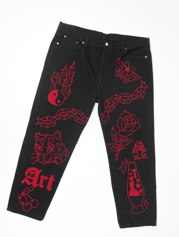 TATTOO PANTS (44 32) Supply