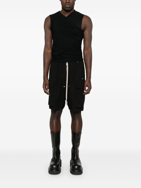 RICK OWENS - Men Cargobela Shorts Sale