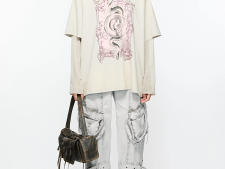 ACNE STUDIOS - Women Cargo Twill Trousers Online Hot Sale