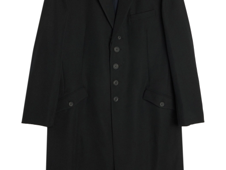 YOHJI YAMAMOTO POUR HOMME - Men Wool Detachable Lapel Jacket Online