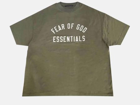 FEAR OF GOD ESSENTIALS - Men Jersey Crewneck Tee For Discount