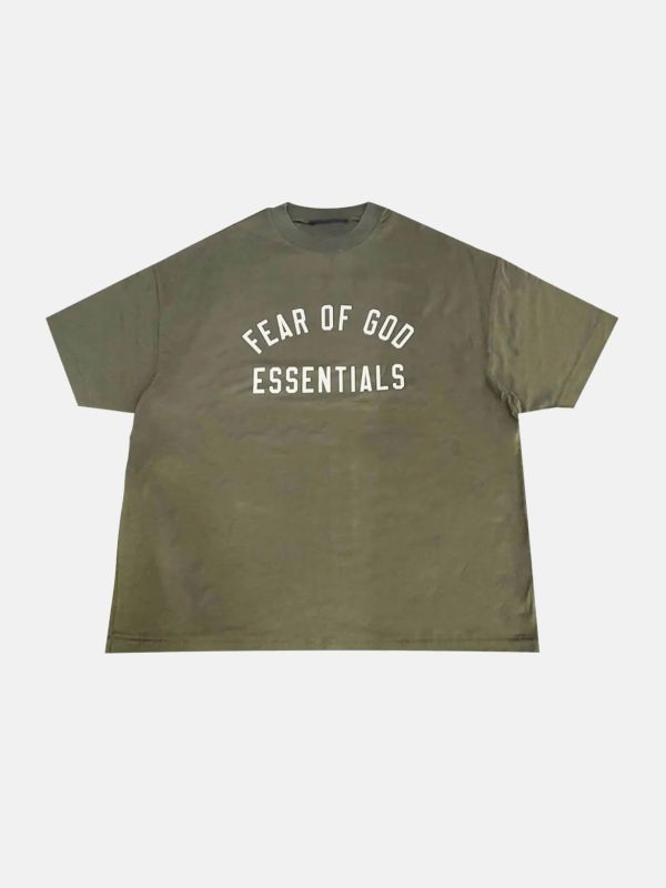 FEAR OF GOD ESSENTIALS - Men Jersey Crewneck Tee For Discount