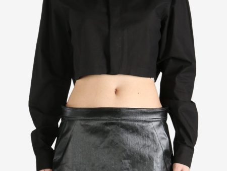 RICK OWENS - Women Camicia Cropped Outershirt on Sale