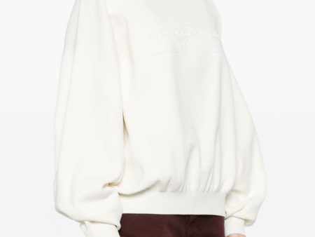 ALEXANDER WANG - Women Embossed Logo Ribbed Pull Over on Sale