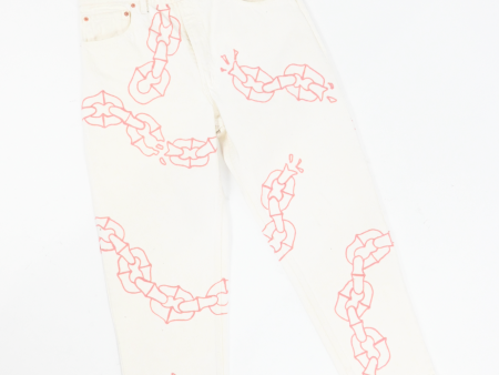 TATTOO PANTS (36 32) Online Sale