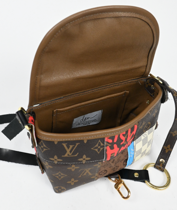 Scrap LV bag Fashion