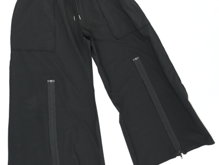 Black zip front pants (sizes available) Hot on Sale