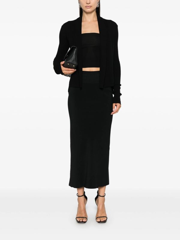 RICK OWENS - Women Calf Bias Skirt Hot on Sale