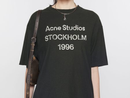 ACNE STUDIOS - Women Relaxed Fit Logo T-Shirt Discount