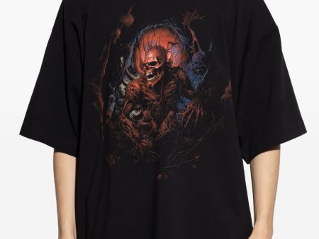 VETEMENTS - Unisex Death Metal Oversized T-shirt Cheap