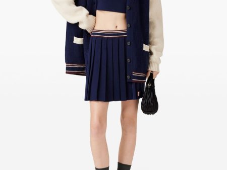 MIU MIU - Women Wool Cashmere Skirt For Discount