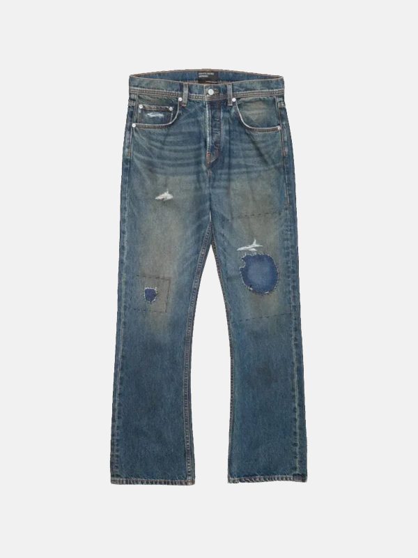 ENFANTS RICHES DEPRIMES - Men Thrashed Flare Jeans For Discount