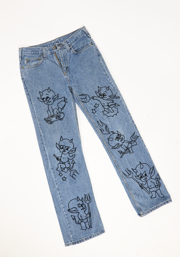 TATTOO PANTS (32 34) Online