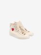 COMME DES GARCONS PLAY X CONVERSE - Chuck Taylor 70 Small Red Heart High Top Sneakers Online now