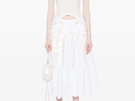 SIMONE ROCHA - Women W  Bow Tails Easy Tank Fashion